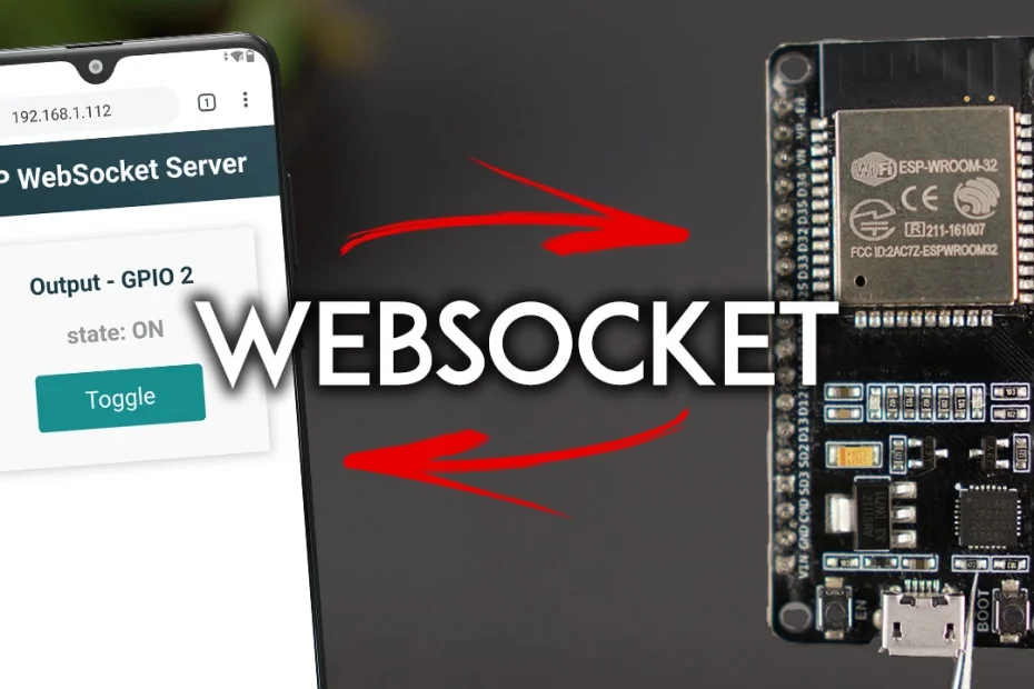 وب سوکت ESP32 ESP8266